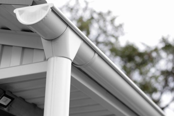 Vinyl Gutters Installation in Angier