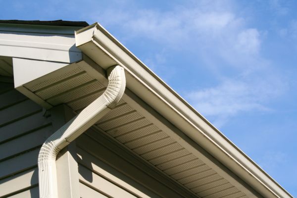 Damaged Gutter Replacement in Angier