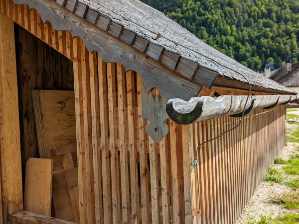 Wood Gutter Repair in Angier