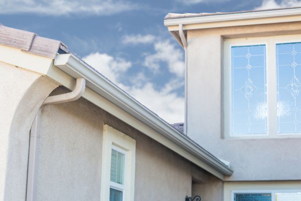 Continuous Gutter Installation in Angier